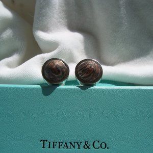 Tiffany & Co. Paloma Picasso "Palomoa's Groove" Cuff Links
